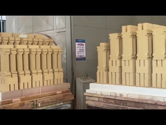 55-65% Al2O3 Carbon Roaster High Alumina Fire Brick Специальная форма