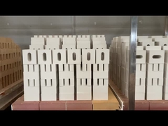 1700C Корунд муллитный кирпич 85-95% Al2o3 Корундный кирпич Белый