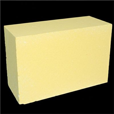 Купить Light Yellow High Alumina Refractory Brick Smooth Surface and Ash 0.3% for Refractory Solutions online manufacture