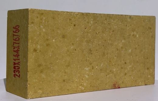 Купить Light Yellow High Alumina Refractory Brick with Ash 0.3% and High Porocity of 22% online manufacture